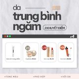 Bộ Trang điểm cho da trung bình ít khuyết điểm