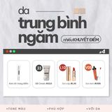 Bộ Trang điểm cho da trung bình có khuyết điểm
