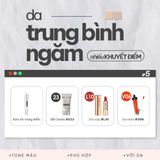 Bộ Trang điểm cho da trung bình có khuyết điểm