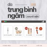 Bộ Trang điểm cho da trung bình ít khuyết điểm