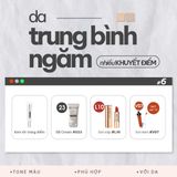 Bộ Trang điểm cho da trung bình có khuyết điểm