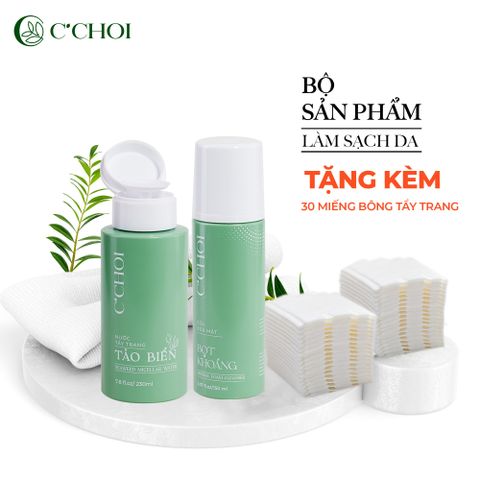  Bộ Sản Phẩm Làm Sạch Da 