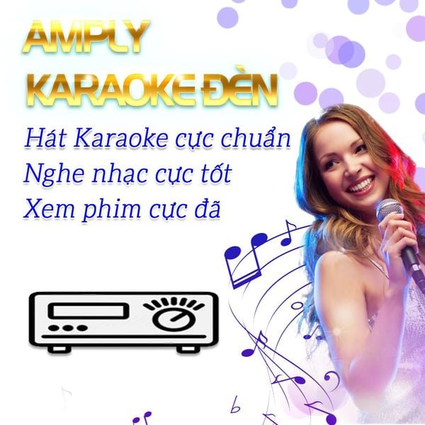 Amply Karaoke Đèn Bán Chạy - Vidia