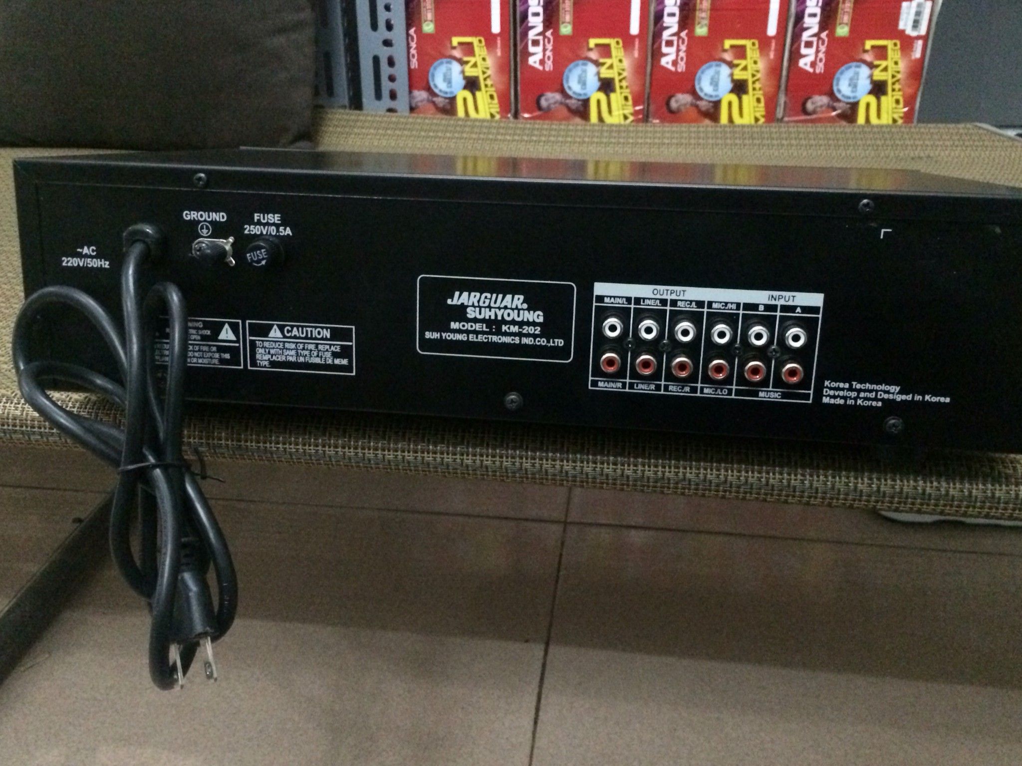 Mixer Jarguar Km 202 (XT) Hàng Tồn VIDIA