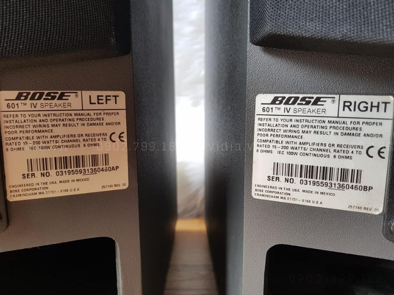 Bose 601 Series IV VIDIA