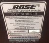 Bose 601 Series III