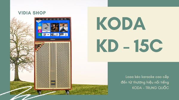 LOA KÉO KARAOKE KODA KD15C