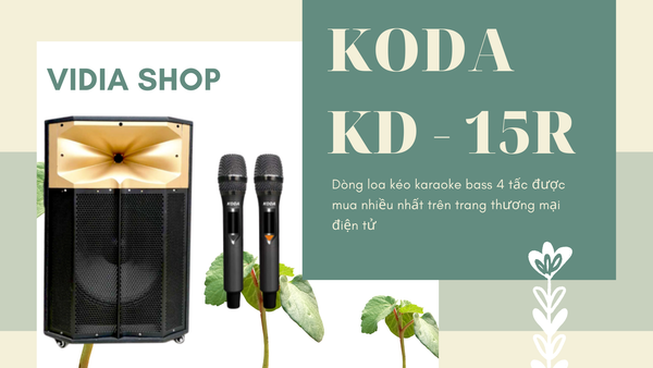 LOA KÉO KARAOKE KODA KD15R