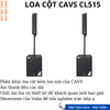 Loa cột CAVS CL515 Bass 40 Passive