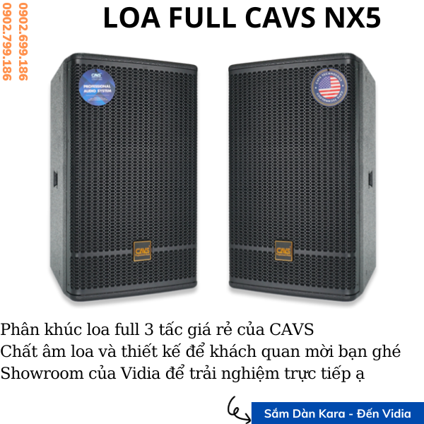 Loa Full CAVS NX Seri