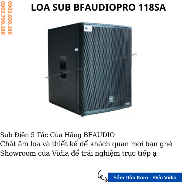 Loa sub BFAUDIOPRO 118SA