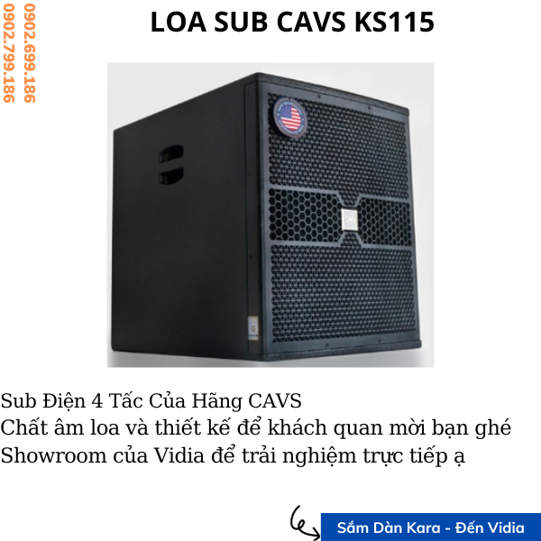 Loa Sub CAVS KS115