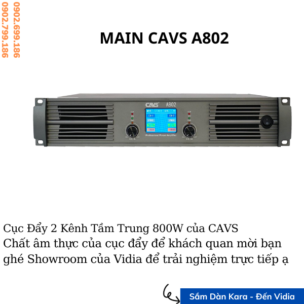 Cục Đẩy Công Suất CAVS A802