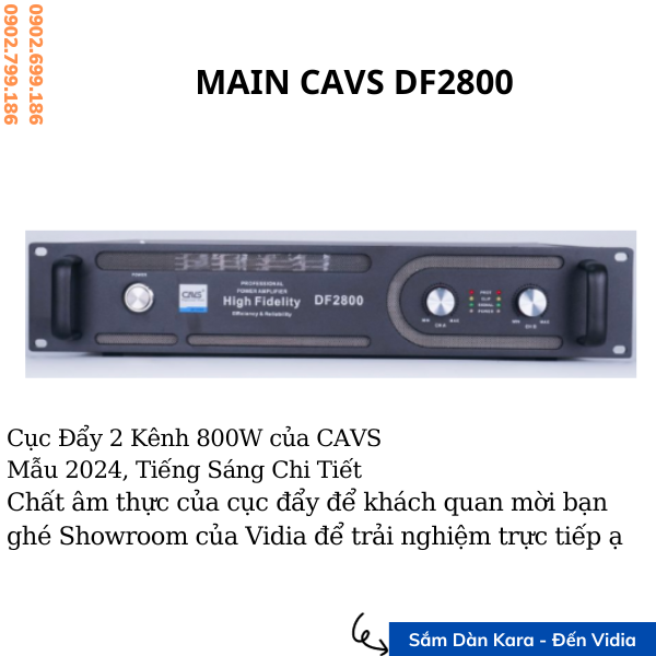 Cục Đẩy Công Suất CAVS DF21800