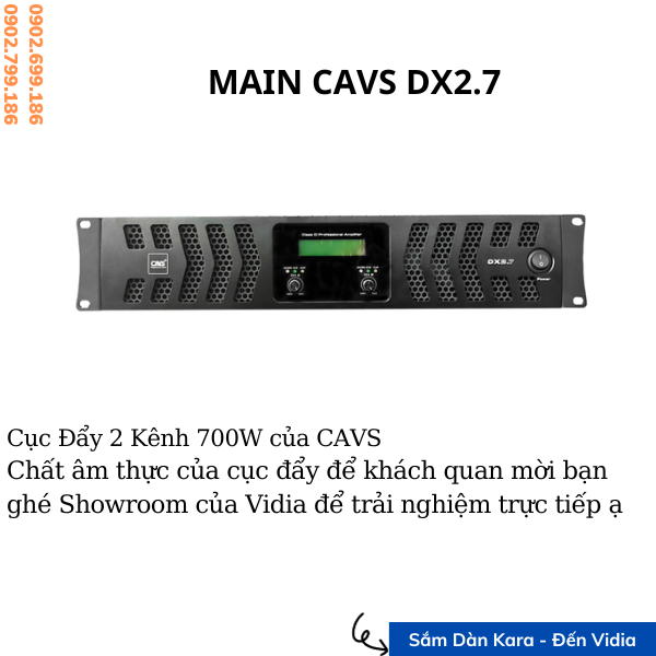 Cục Đẩy Công Suất CAVS DX2.7