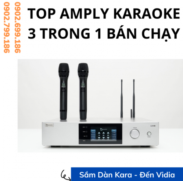 Top Amply Karaoke 3 Trong 1 Bán Chạy Hiện Nay