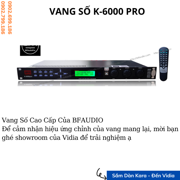 Mixer BFAudio K-6000 Pro (Black)