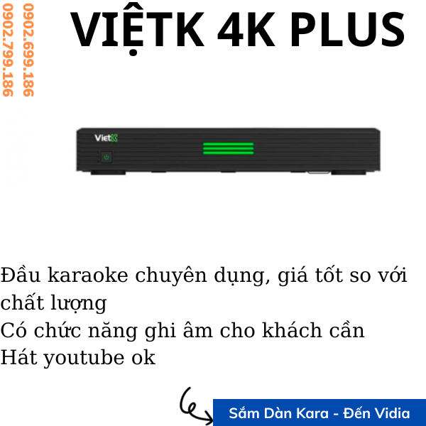 Đầu VietK 4K Plus 4TB