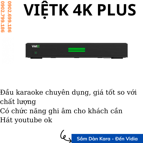 Đầu VietK 4K Plus 6TB