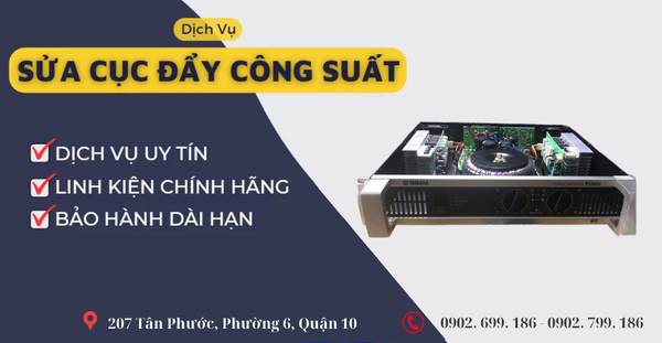 Dịch Vụ Sửa Chữa Cục Đẩy, Main Karaoke Chuyên Nghiệp Tại Vidia – Khôi Phục Công Suất Âm Thanh Đỉnh Cao