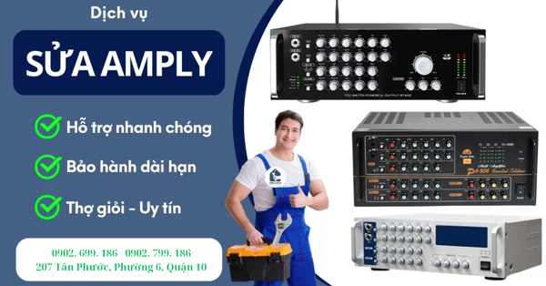 Dịch Vụ Sửa Chữa Sửa Chữa Amply Karaoke
