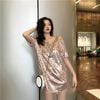 Sequin t-shirt đường viền