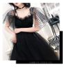 Black angel dress