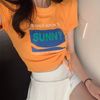 Áo croptop sunny