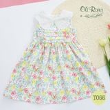  Đầm hoa 2 màu váy nhẹ nhàng oli river - T066-1 - ODZ036 