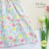  Đầm hoa 2 màu váy nhẹ nhàng oli river - T066-1 - ODZ036 
