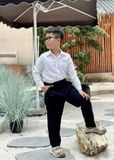  Quần dài học sinh kaki cao cấp lưng thun khóa kéo- TDP035 