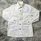  Áo sơ mi tay dài trắng xếp ly cao cấp - TAS038 