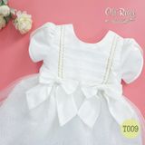 Váy trắng hai sọc Oli River - T009 - ODZ024 
