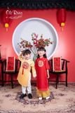  Áo dài bé trai vàng thịnh vượng N232-1 - OAD055 