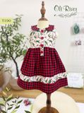  Đầm noel cổ bèo sát nách oli river T190 - ODZ124 