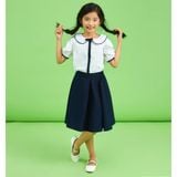  Váy quần đồng phục học sinh nữ xanh đen Jadiny - DPG003 