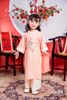  Bộ áo dài bé gái áo hồng phối quần be N262-1 - OAD050 