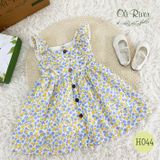  Váy đầm bé gái hoa xanh cánh tiên oli river H044 - ODZ318 