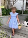  Đầm fiona dress xanh oli river T201-1 - ODZ148 