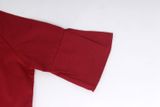  Áo dài linen đỏ đính hoa bé gái - ADG022 