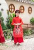 Áo dài bé gái J9333-55 cô gái khăn đỏ - GAD033 