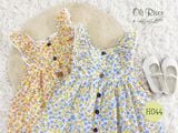  Váy đầm bé gái hoa xanh cánh tiên oli river H044 - ODZ318 