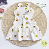  Đồ bộ bé trai con hổ phối quần đen oli river H270-7 - OBT074 