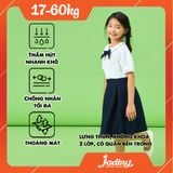  Chân váy quần đồng phục học sinh nữ xanh đen - DPG003 