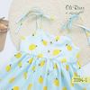 Váy trẻ em 1 tuổi, Đầm quả chanh oli river T094-1