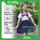  Đầm học sinh cổ hải quân vuông - GDP022 