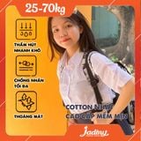 Áo sơ mi đồng phục học sinh nữ tay xuông - GDP055 