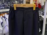  Quần dài kaki đen cao cấp lưng thun phối dây kéo TDP040 