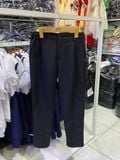  Quần dài kaki đen cao cấp lưng thun phối dây kéo TDP040 