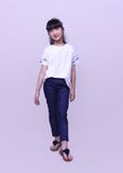  Quần dài cho bé skinny xanh đen - GQD001 